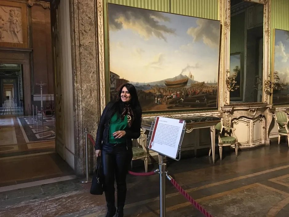 The Royal palace of Caserta and Pompei Ruins with archaeologist-1