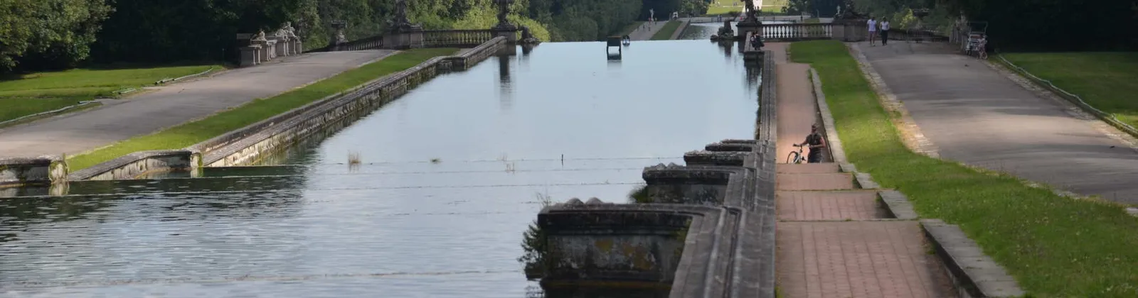 The Royal palace of Caserta and Pompei Ruins with archaeologist